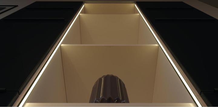 Actual product image Halemeier ChannelLine G2 schwarz opal L=2500