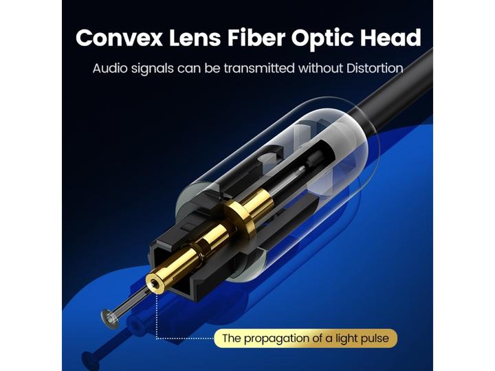 Actual product image Ugreen Toslink Optical Digital Audio SPDIF (1 m, TOSLINK)