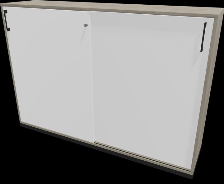 Bianco, Nero, Legno decorativo grigio con struttura