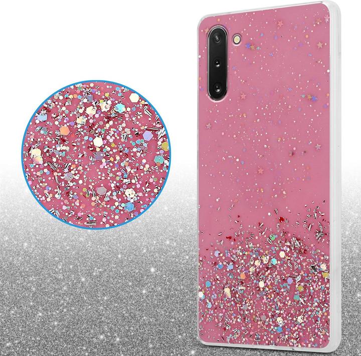Image du produit Cadorabo Couverture TPU paillettes scintillantes (Samsung Galaxy Note 10)