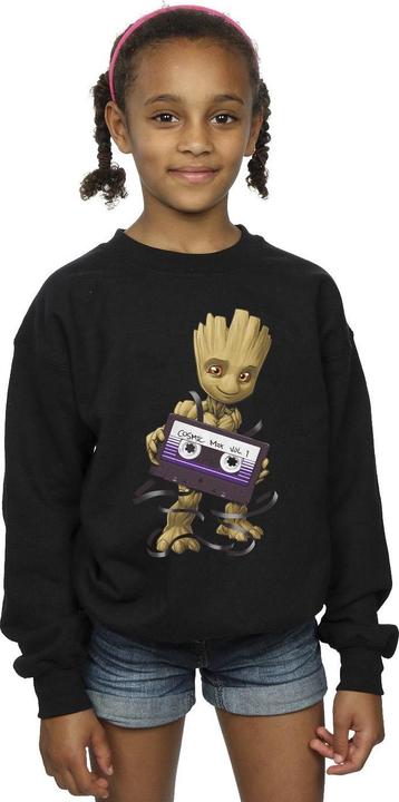 Produktbild Guardians Of The Galaxy Groot Cosmic Tape Sweatshirt Mädchen (152, 158)