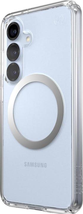 speck Presidio2 Clear + Magnet Samsung Galaxy S25/S24 - with Microban (Samsung Galaxy S25)