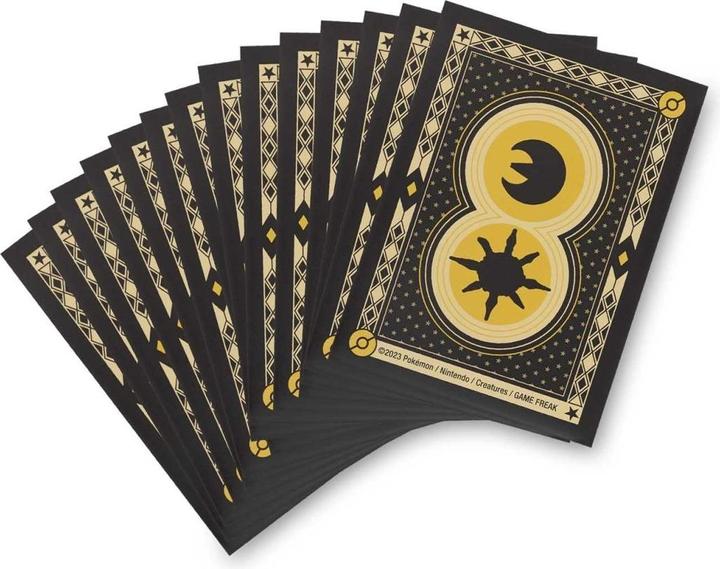 Immagine prodotto Pokémon Centro Pokemon Maniche originali per mazzi di carte Lunatone Solrock Eclipse