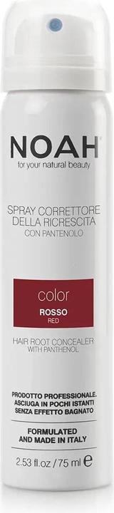 Actual product image Salvatore Ferragamo NOAH Natural Red Temporary Hair Dye Root Concealer Spray with Vitamin B5 Colour 75ml (75 ml)