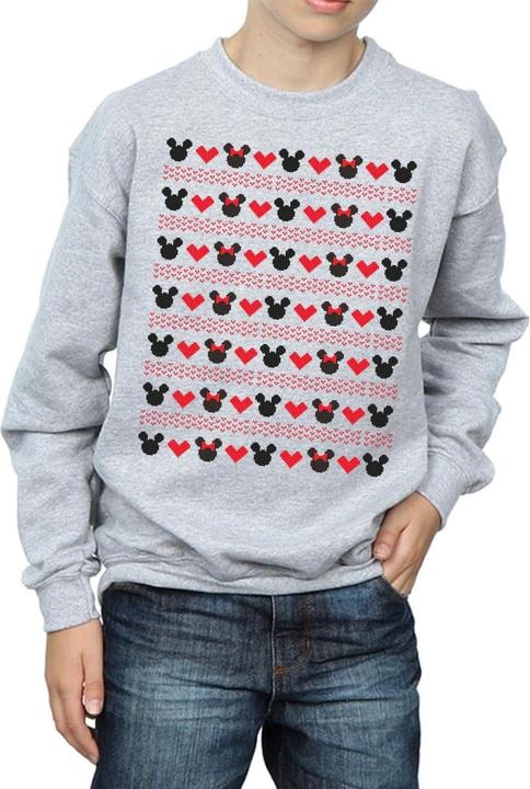 Immagine prodotto Disney Mickey And Minnie Christmas Hearts Felpa Ragazzi (116)
