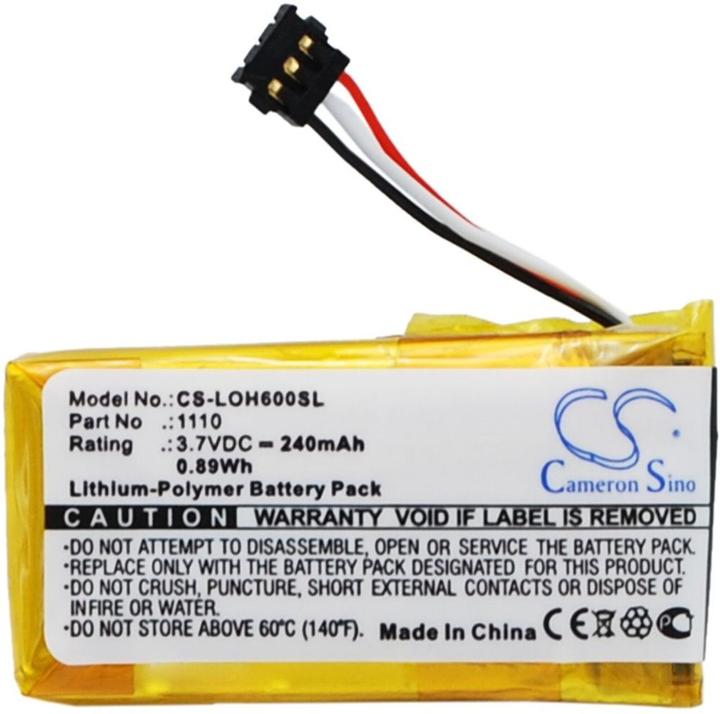 Actual product image NoName Battery for Logitech H600 etc