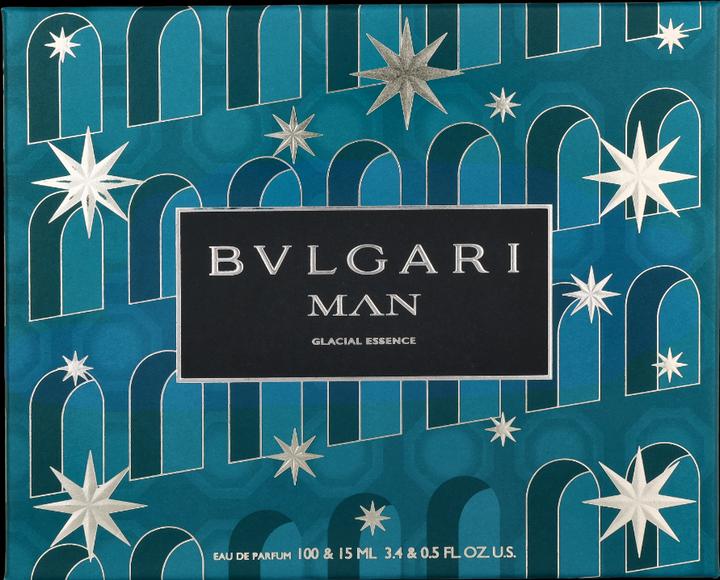 Image du produit Bulgari Bvlgari Man Glacial Essence Christmas 2023 Eau de Parfum 100 / Eau de Parfum 15 (Eau de parfum, 115 ml)
