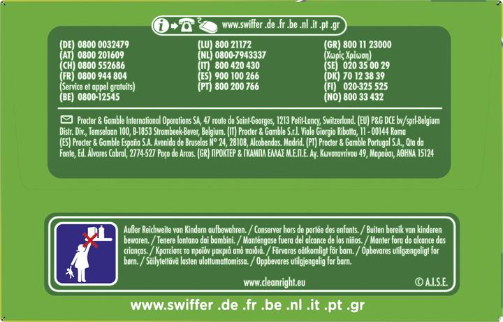 Productafbeelding Swiffer Droog navulverpakking van 18 met Febreze geur (18 Pcs.)