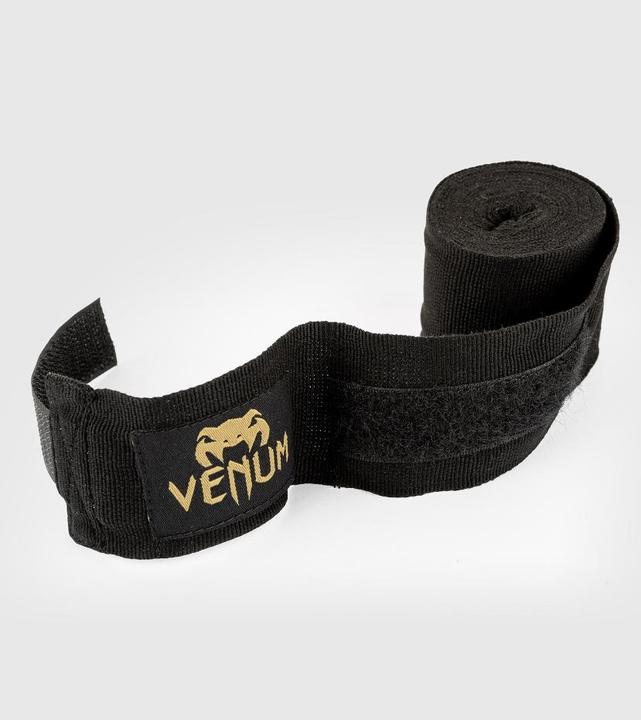 Image du produit Venum Bandelettes de boxe Kontact - 2,5m - Noir/Or (Taille unique)
