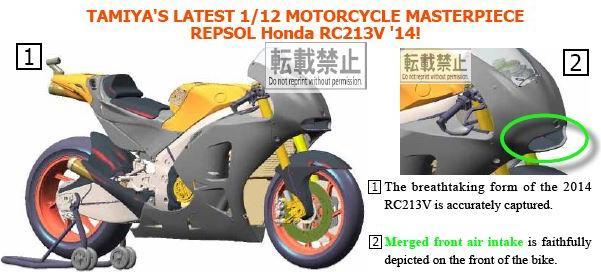 Immagine prodotto Tamiya Repsol Honda RC213V 2014