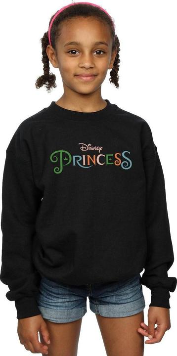 Actual product image Disney Princess Girls Colour Logo Sweatshirt (116)