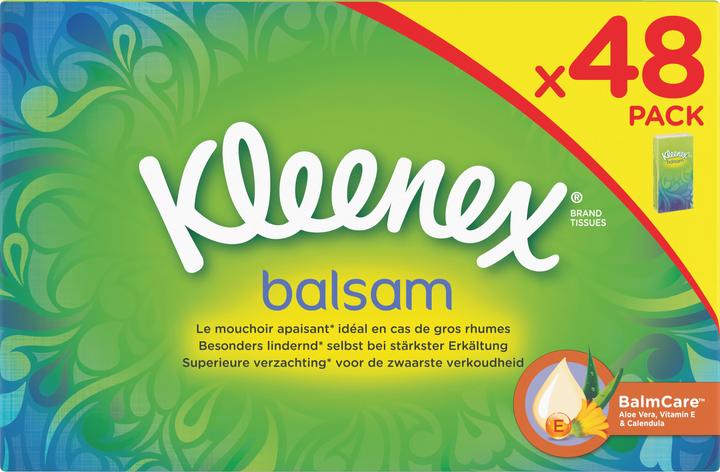 Kleenex Taschentücher Balsam 48er Pack à 9 Stück