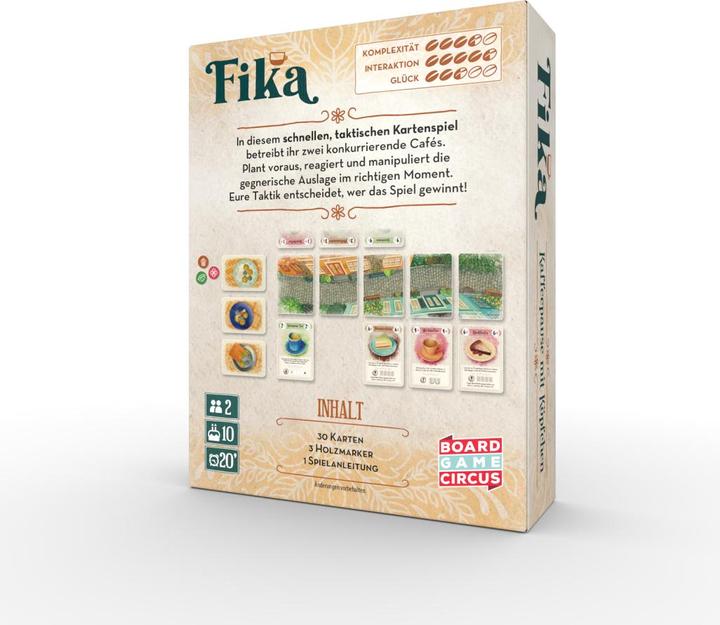 Actual product image Board Game Circus Fika (German)