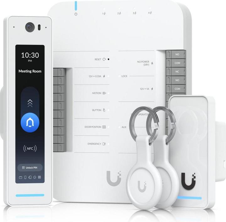 Actual product image Ubiquiti UniFi Access Starter Kit Gen3 Pro kortl??ser