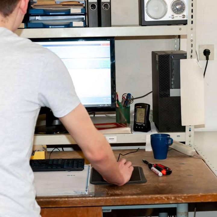 Image du produit PCE Instruments Appareil de mesure du dioxyde de carbone Appareil de mesure de la sécurité au travail