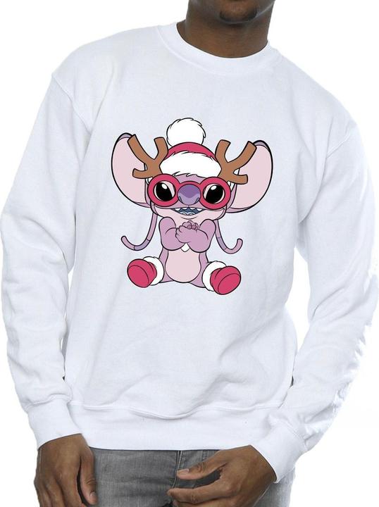 Produktbild Disney Lilo & Stitch Angel Reindeer Sweatshirt (S)
