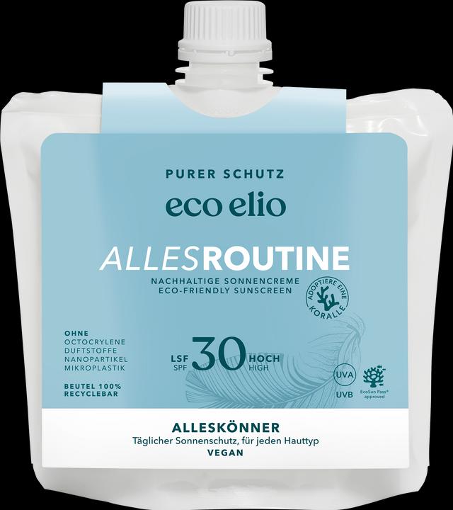 Eco Elio Refill Alles Routine (Sonnencreme, SPF 30, 250 ml, 510 g)