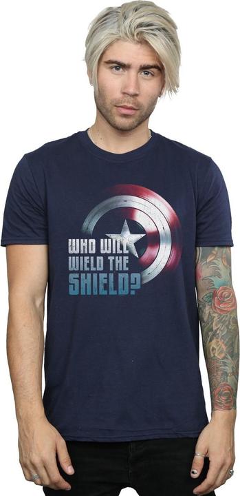 Produktbild The Falcon And The Winter Soldier Wield The Shield TShirt (M)