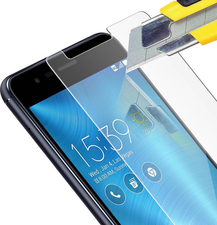 Immagine prodotto Avizar Pellicola cristallina, protezione del display in vetro (1 Pezzo/i, Asus Zenfone 3 Zoom)