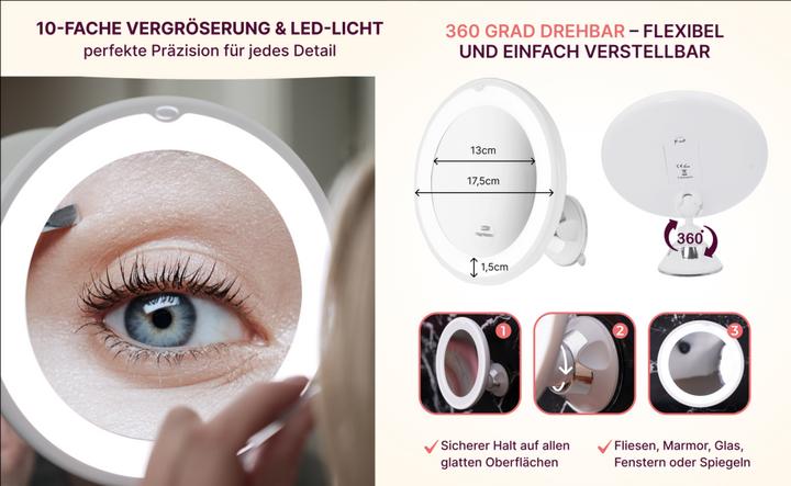 Immagine prodotto Specchio LED (Ø 17,5 cm)