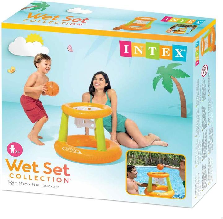Actual product image Intex Water feature Floating Hoops