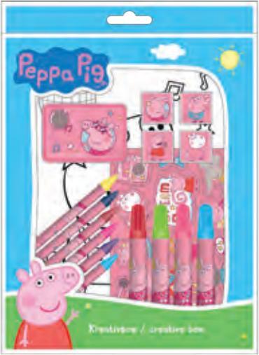 Immagine prodotto Undercover Creative Box Peppa Pig, set di 26 pezzi per l'artigianato