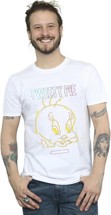 Immagine prodotto Looney Tunes Tweety Glitch Maglietta Uomo (L)