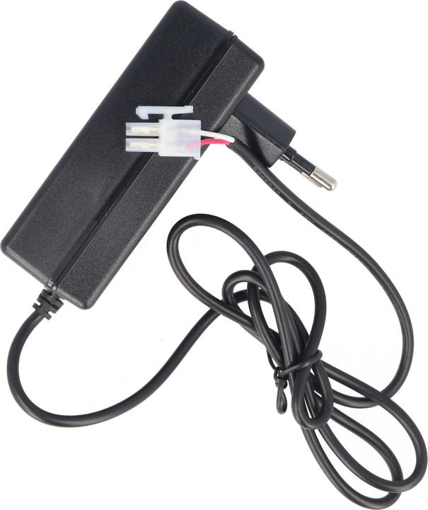AccuCell Schnell-Ladegerät exakt passend für den roma Rollladen 4511670 Akku 12V 800mAh (1 Stk., 800 mAh, Akku)