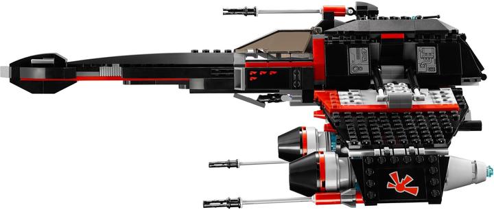 Actual product image LEGO Star Wars JEK 14 s Stealth Starfighter (75018, LEGO Star Wars)