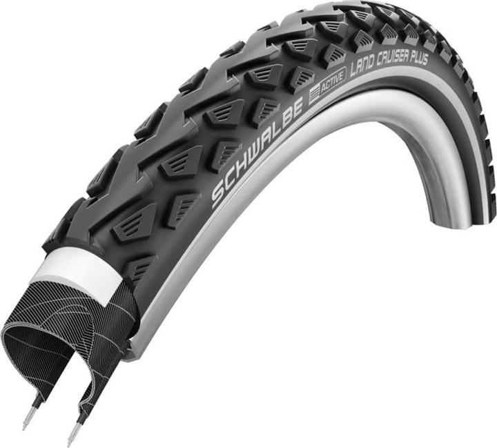 Image du produit Schwalbe Land Cruiser Plus Active PunctureGuard 28" wire Reflex (28 x 1.60, 42-622)