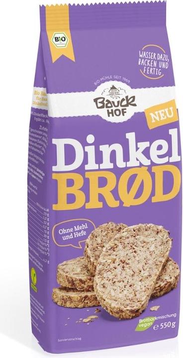 Produktbild Bauckhof Wunderbrød Dinkel Backmischung (550 g)