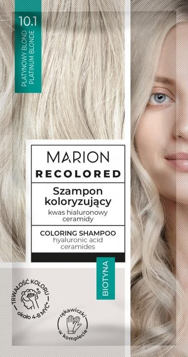 Immagine prodotto Marion Shampoo Colorante Ricolorato 10.1 Biondo Platino 35Ml (35 ml, Shampoo liquido)