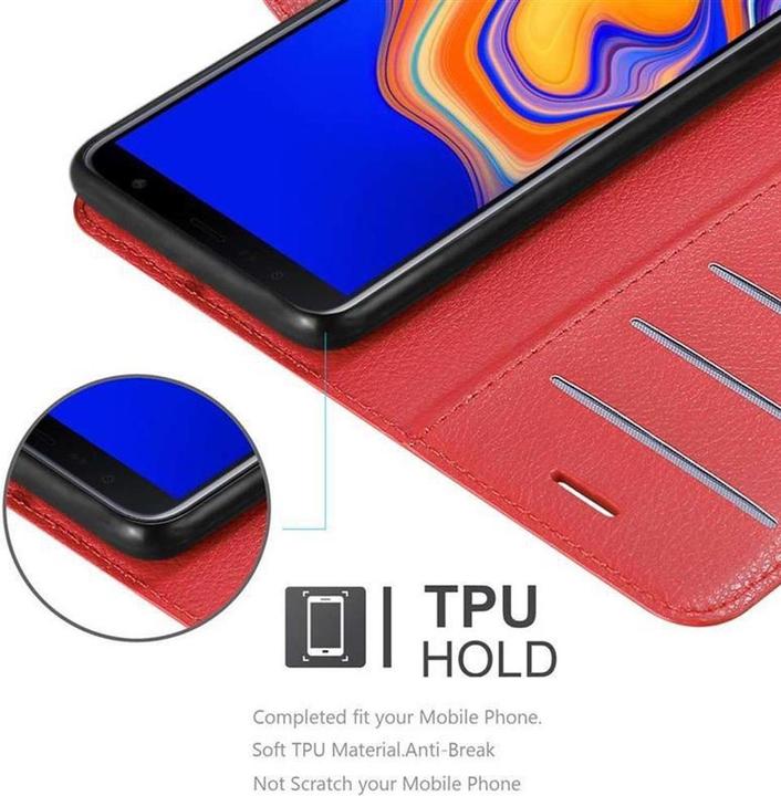 Produktbild Cadorabo Book mit Standfunktion Cover (Samsung Galaxy J4+)