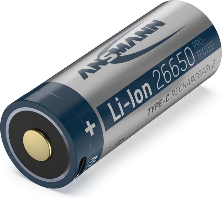 Image du produit Ansmann Type-C Rechargeable (1 pcs, 26650, 5100 mAh)