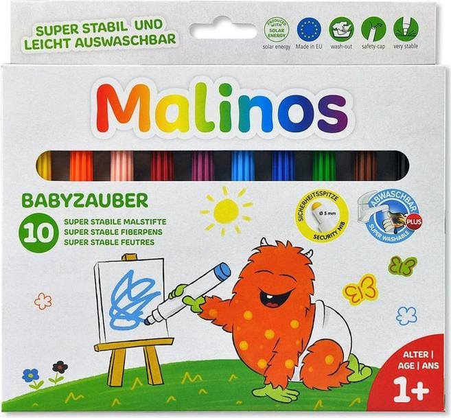 Produktbild Malinos Filzstifte Babyzauber (Mehrfarbig, 10 x)