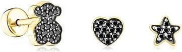 Tous Sparkling set of piercing earrings with spinel 1003513400