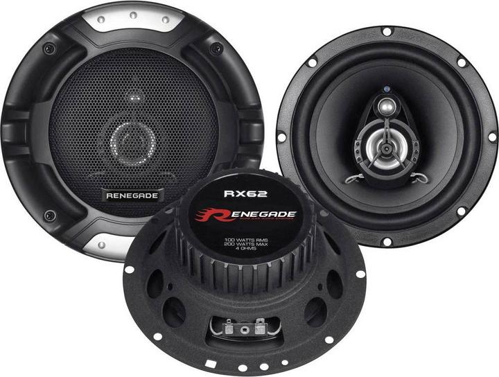 Immagine prodotto Renegade Altoparlanti coassiali a 2 vie per auto (200 W, 16.50 cm)
