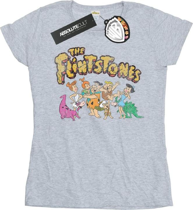 Produktbild The Flintstones Group Distressed TShirt (M)