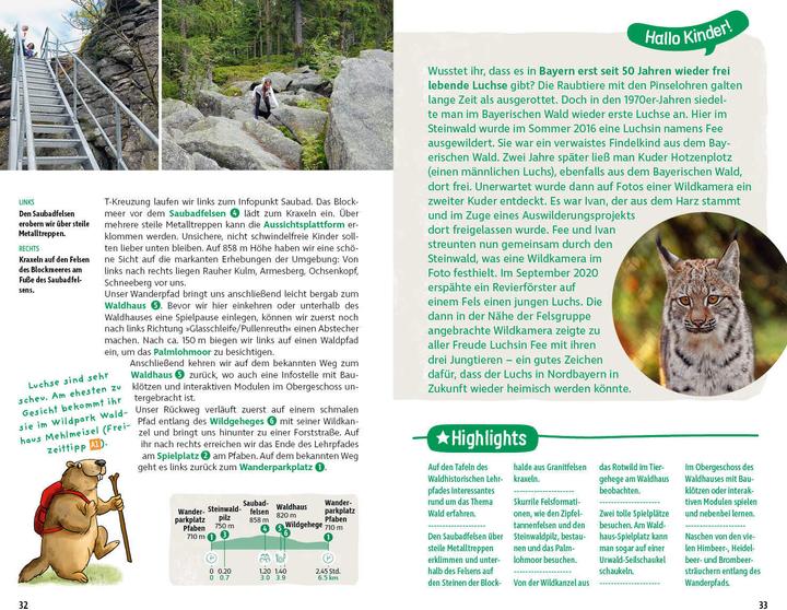 Produktbild ErlebnisWandern mit Kindern Oberpfalz (Deutsch, Roman Linhard, Renate Linhard, 2024)