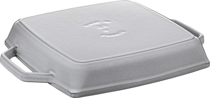 Produktbild Staub Grillpfanne mit 2 Griffen (28 cm, Grillpfanne, Gusseisen)