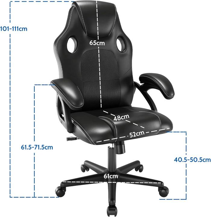Produktbild Play haha Schreibtischstuhl, 1 schwarz