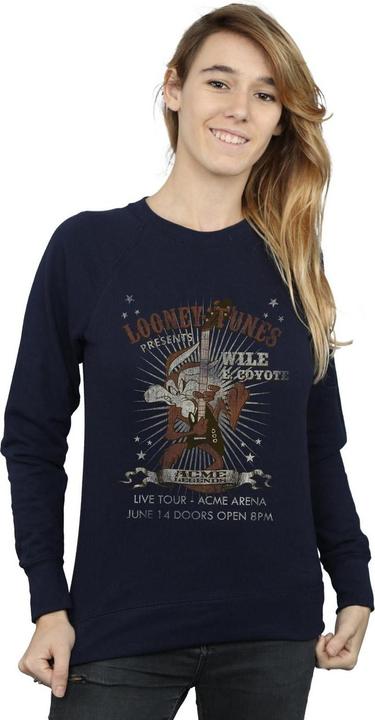 Immagine prodotto Looney Tunes Felpa Willy il Coyote Chitarra Donna (S)
