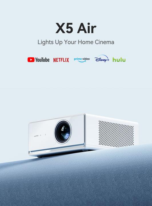 Image du produit Wanbo X5 Air (Full HD, 1100 lm, 1.5:1)
