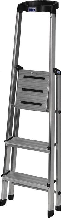 Produktbild Krause Safety Klappleiter silber (Klapptritt, 45 cm)