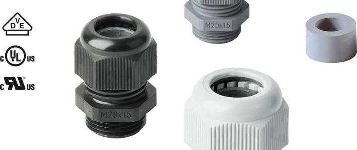 Produktbild Jacob Stopfbuchsbrille Perfect M20x1,5 mit reduzierter Spannweite und langem Gewindekabel Ø 7-12mm I
