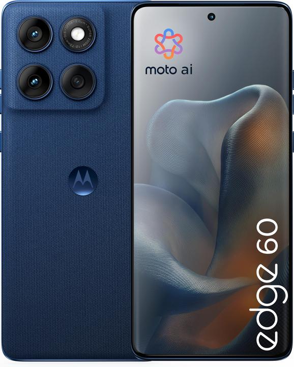 Immagine prodotto Motorola edge 60 (512 GB, Mare di Gibilterra, 6.67", Doppia SIM, 5G)