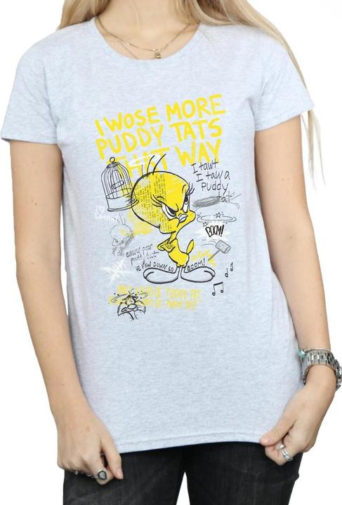 Image du produit Looney Tunes - T-shirt MORE PUDDY TATS - Femme (S)