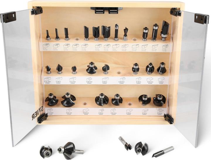Image du produit Stier Fräsersortiment 30-teilig