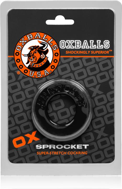 Image du produit Oxballs Cockring Sprocket noir (4 cm)