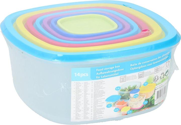 Actual product image Champ Food storage tins (14 pieces) (5.60 l)